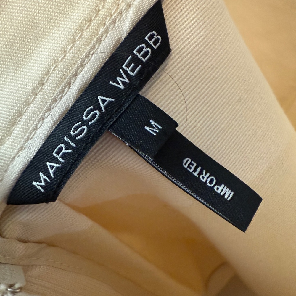 Marissa Webb Cream Pleated Camisole - Picture 3 of 12